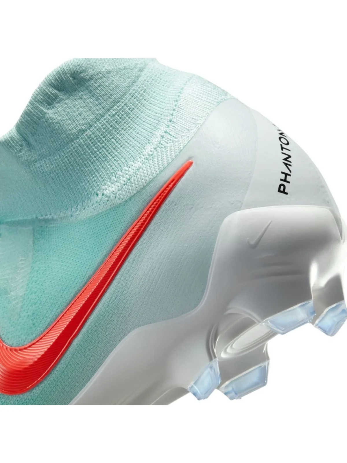 Nike Phantom Luna 2 Pro FG Mint/Off Noir/Atomic Red – Image 5