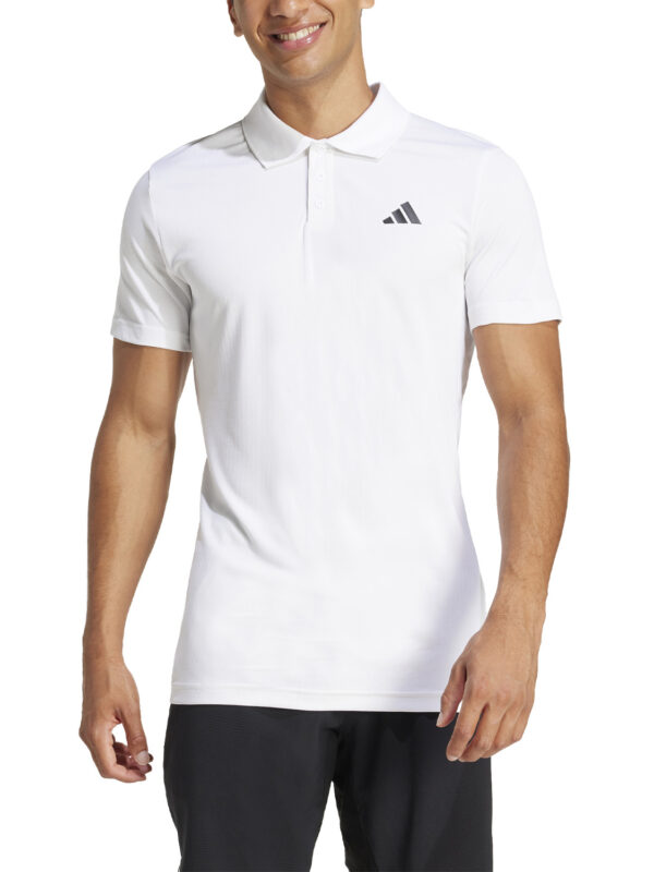 ADIDAS Polo de tennis FreeLift Homme blanc