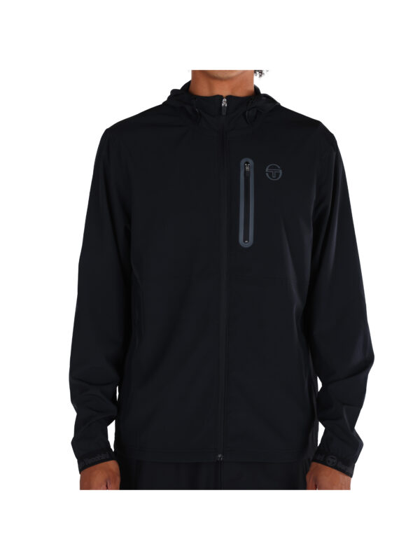 Sergio Tacchini Track Jacket PELLE noire