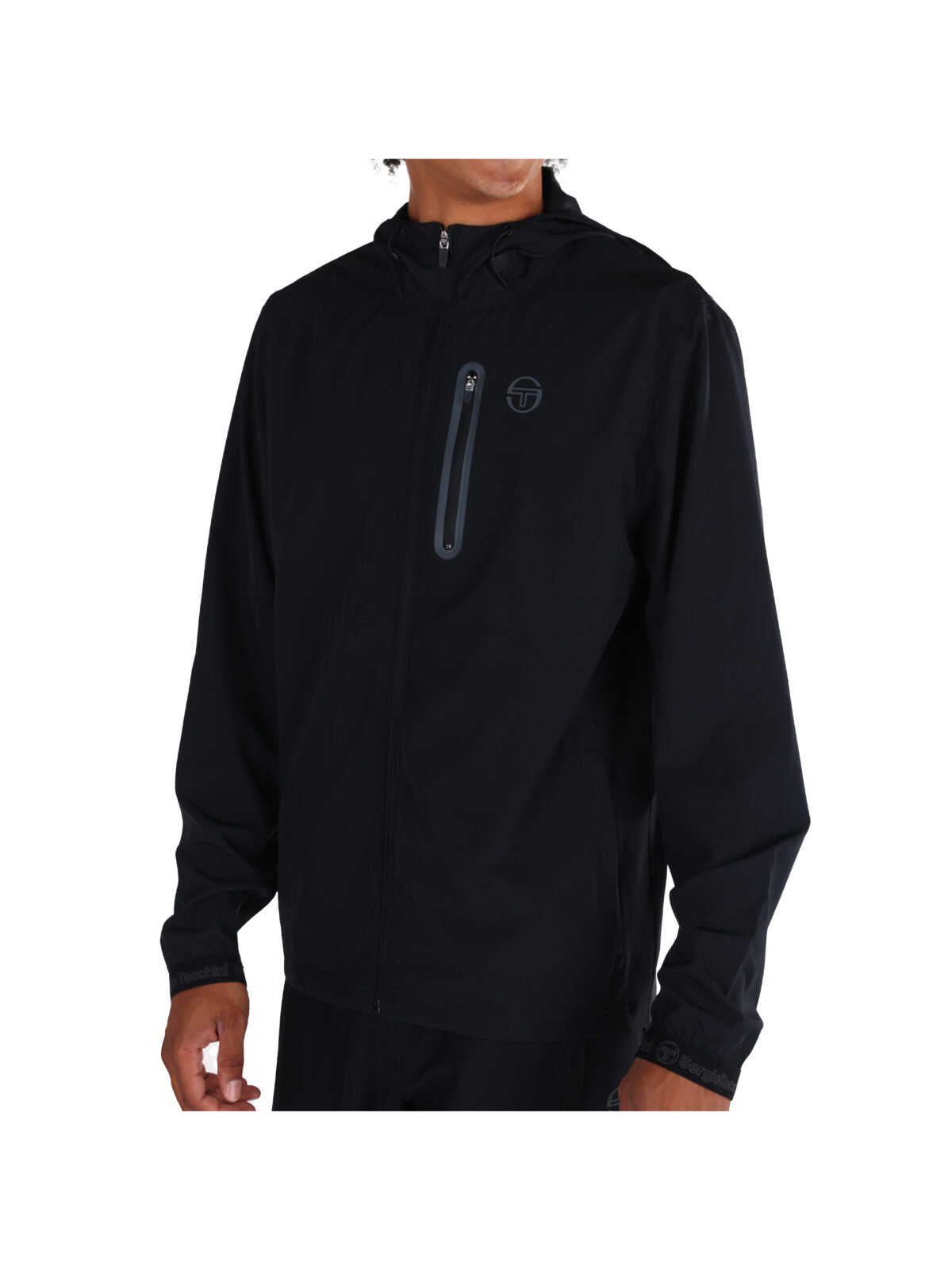 Sergio Tacchini Track Jacket PELLE noire – Image 4