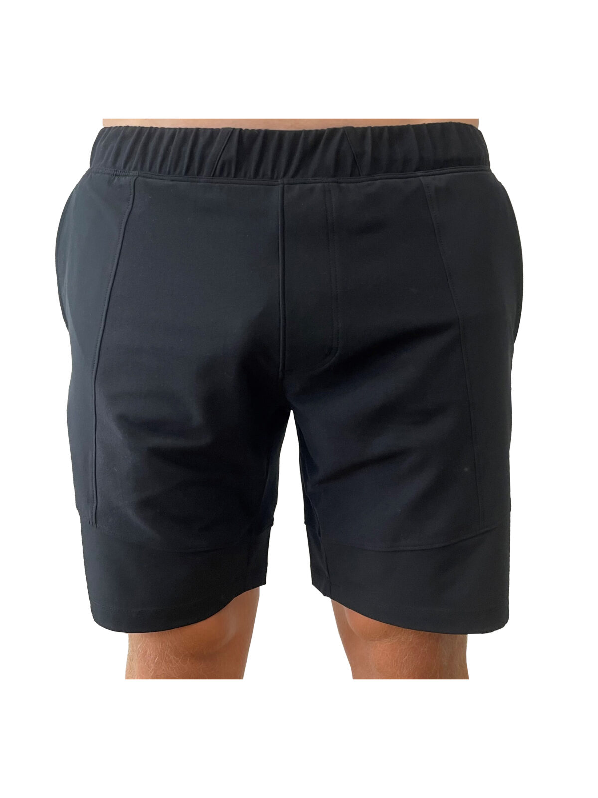 Sergio Tacchini Short Pelle noir – Image 2