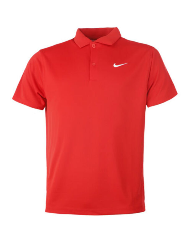 NIKE Court Dri-Fit Polo rouge