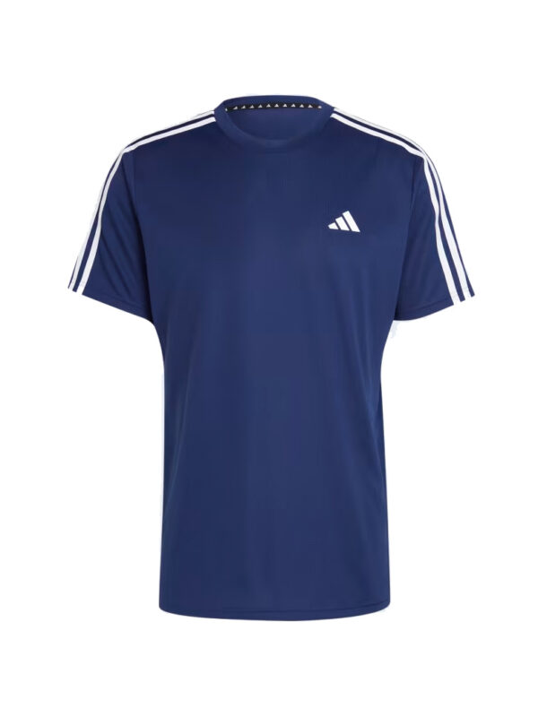 ADIDAS T-shirt de training Train Essentials 3-Stripes bleu marine