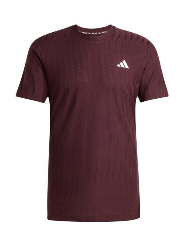 ADIDAS T-shirt Tennis Pro Climacool+ FreeLift Aurora Ruby / Brown