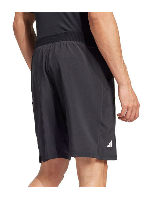 ADIDAS Short en toile stretch de tennis Club Climacool noir