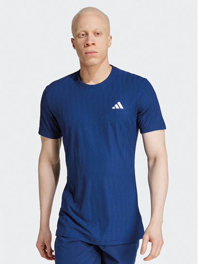 ADIDAS T-shirt Tennis Pro Climacool+ FreeLift bleu marine