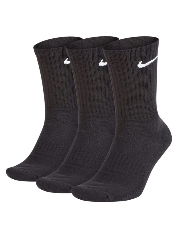 NIKE Everyday Lightweight Chaussettes de training mi-mollet noires (3 paires)