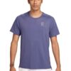 Nike Court Advantage T-shirt de tennis Dri-FIT pour homme mauve