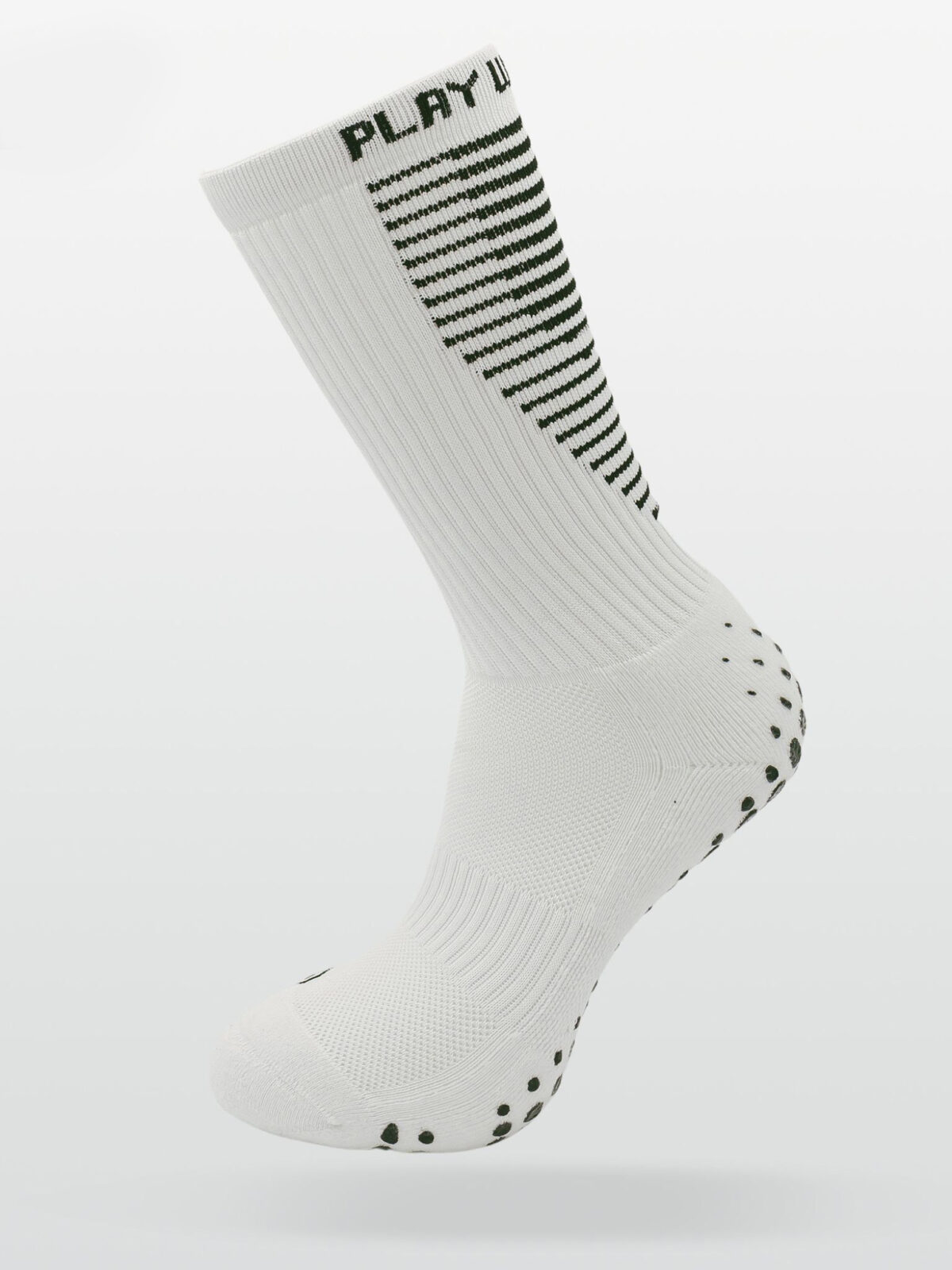Playwear chaussettes antidérapantes blanches – Image 3