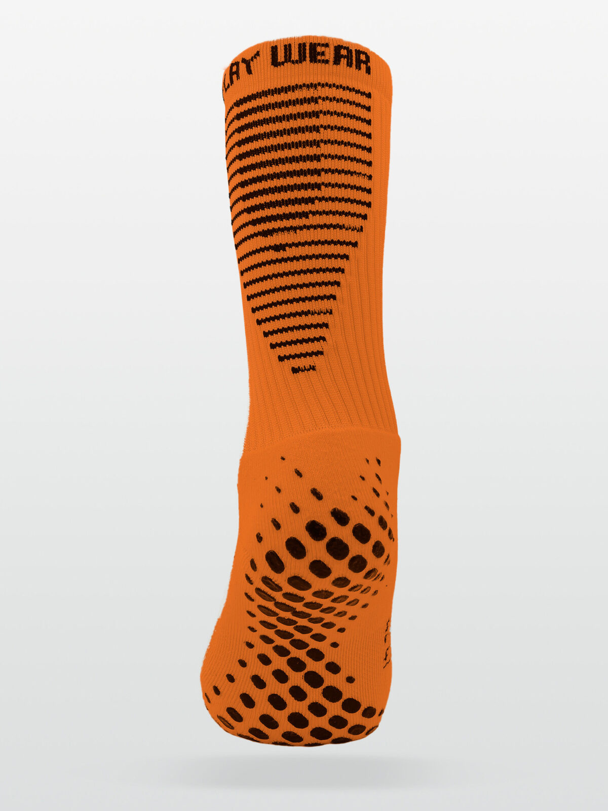 Playwear chaussettes antidérapantes oranges – Image 4