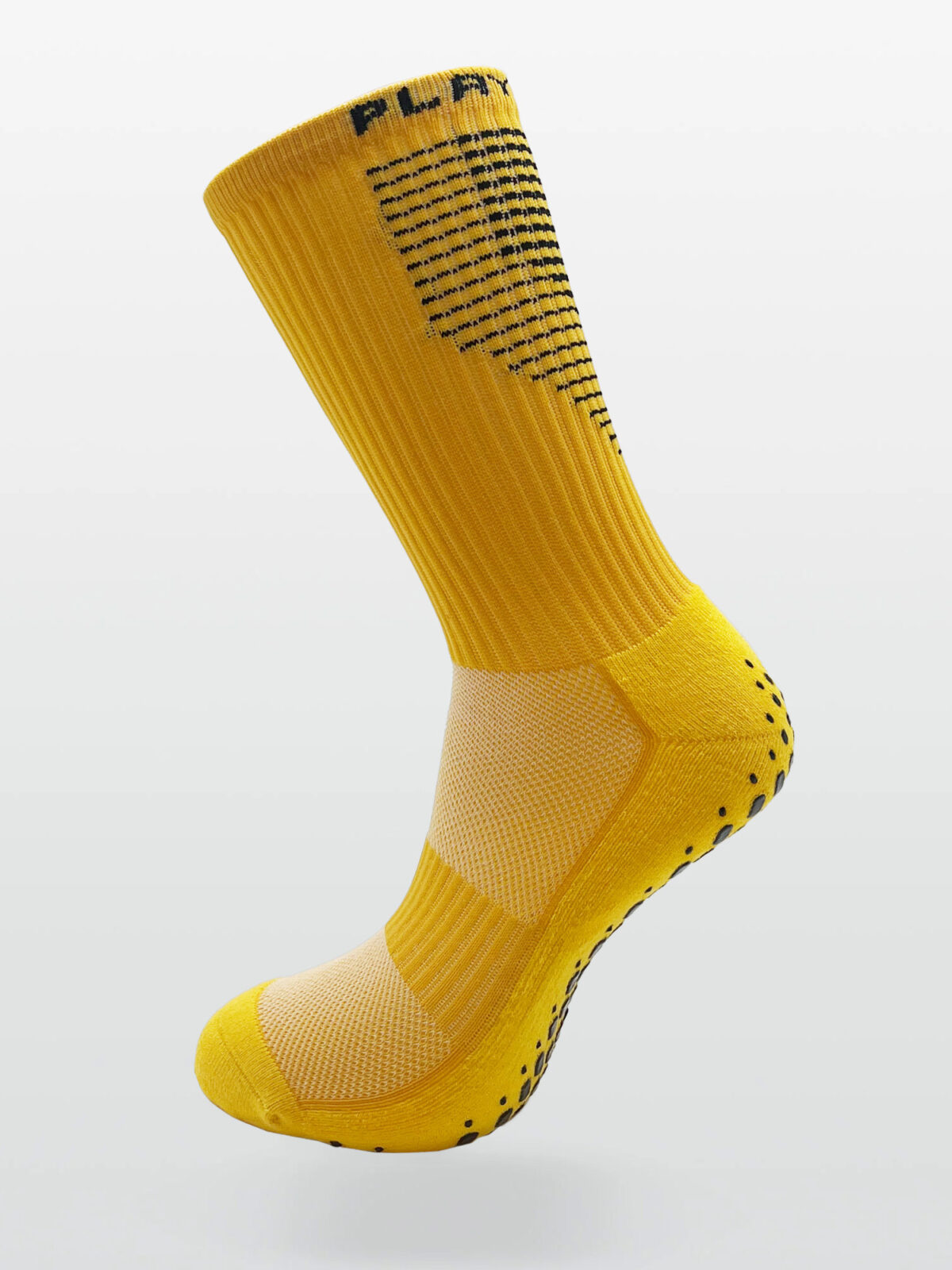 Playwear chaussettes antidérapantes jaunes – Image 3