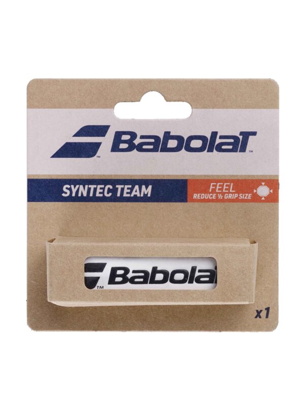 Babolat grip de remplacement Syntec Team Feel blanc