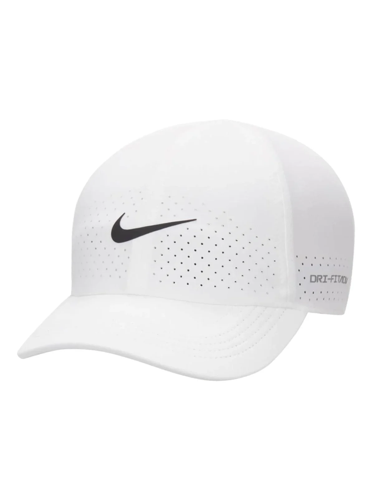 Nike Dri-FIT ADV Club Casquette de tennis sans structure blanche