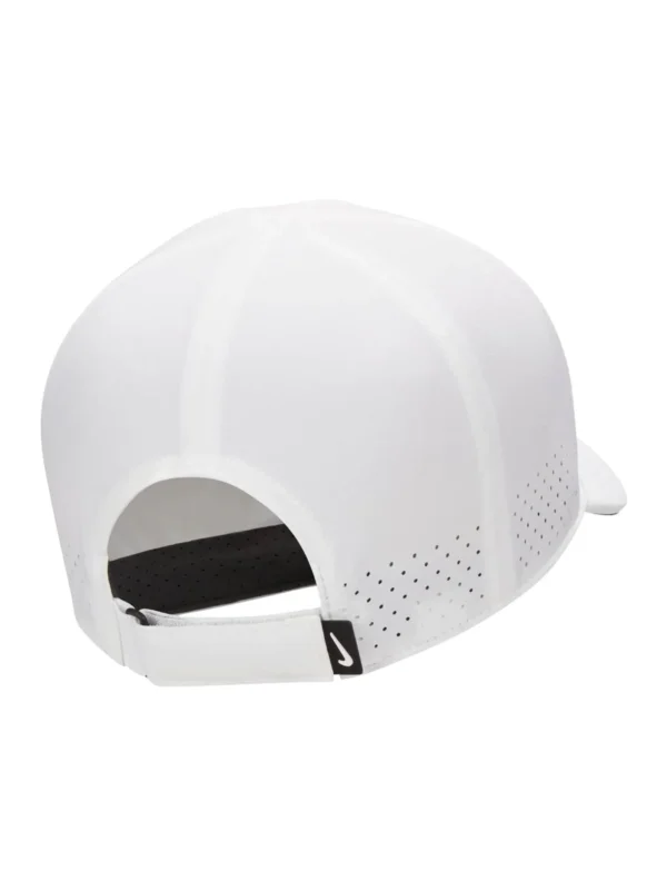 Nike Dri-FIT ADV Club Casquette de tennis sans structure blanche