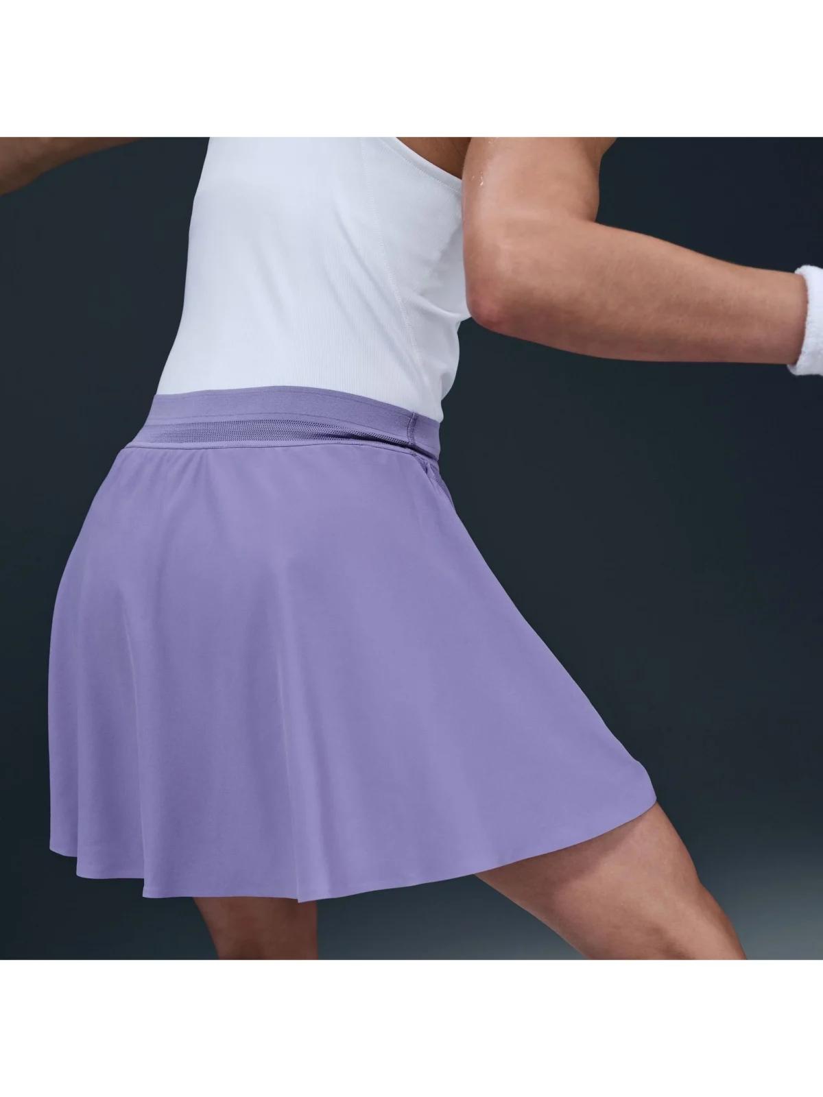 Nike Court Ace Advantage Jupe de tennis Dri-FIT pour femme mauve – Image 6