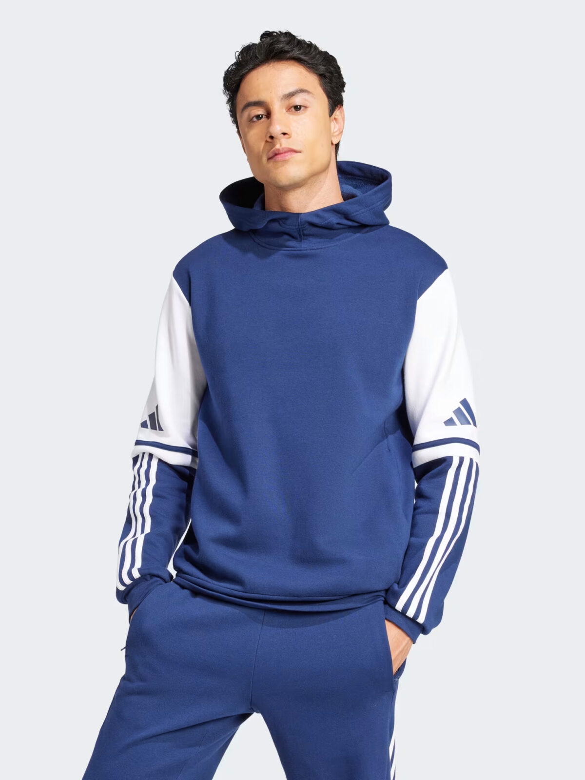 ADIDAS Sweatshirt à capuche de survêtement Squadra 25 bleu marine