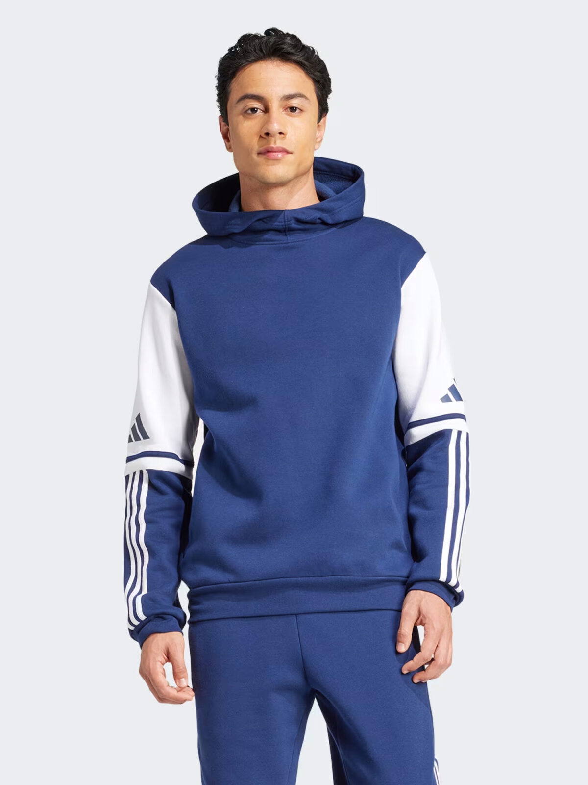 ADIDAS Sweatshirt à capuche de survêtement Squadra 25 bleu marine – Image 3