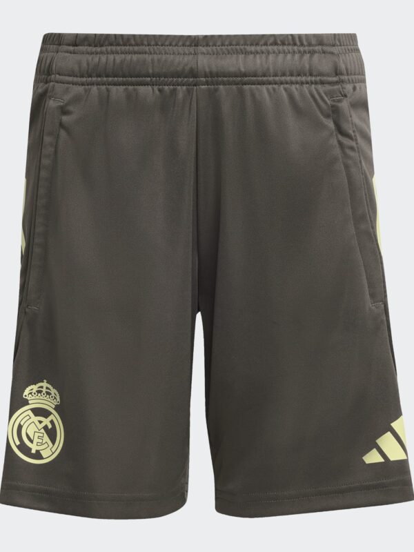 ADIDAS Real Madrid Tiro 25 Competition Short d’entrainement kaki
