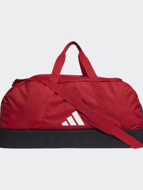 Adidas Tiro League (Large) Sac De Sport Avec Compartiment Inférieur – Rouge / Noir